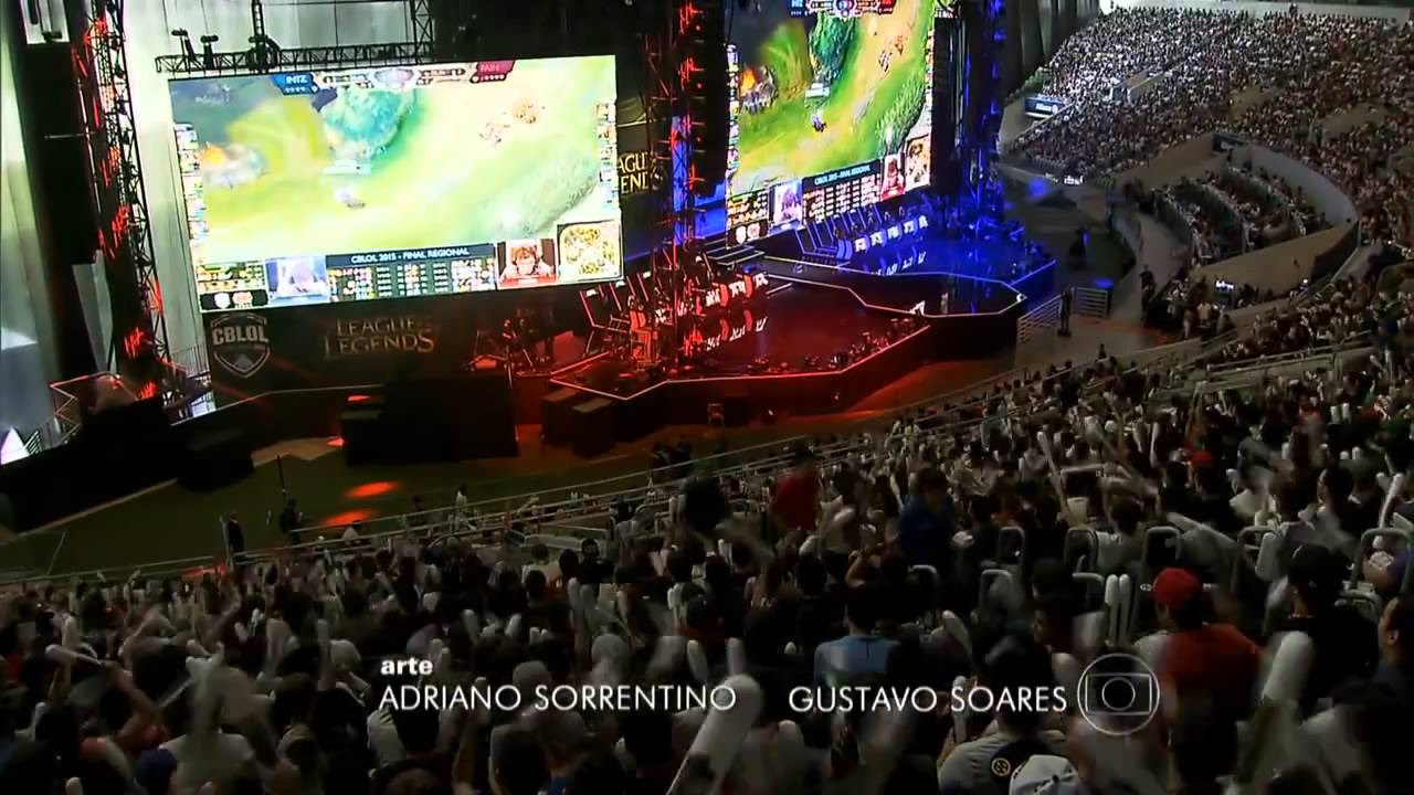 Campeonato Brasileiro de League Of Legends no Geraldão 